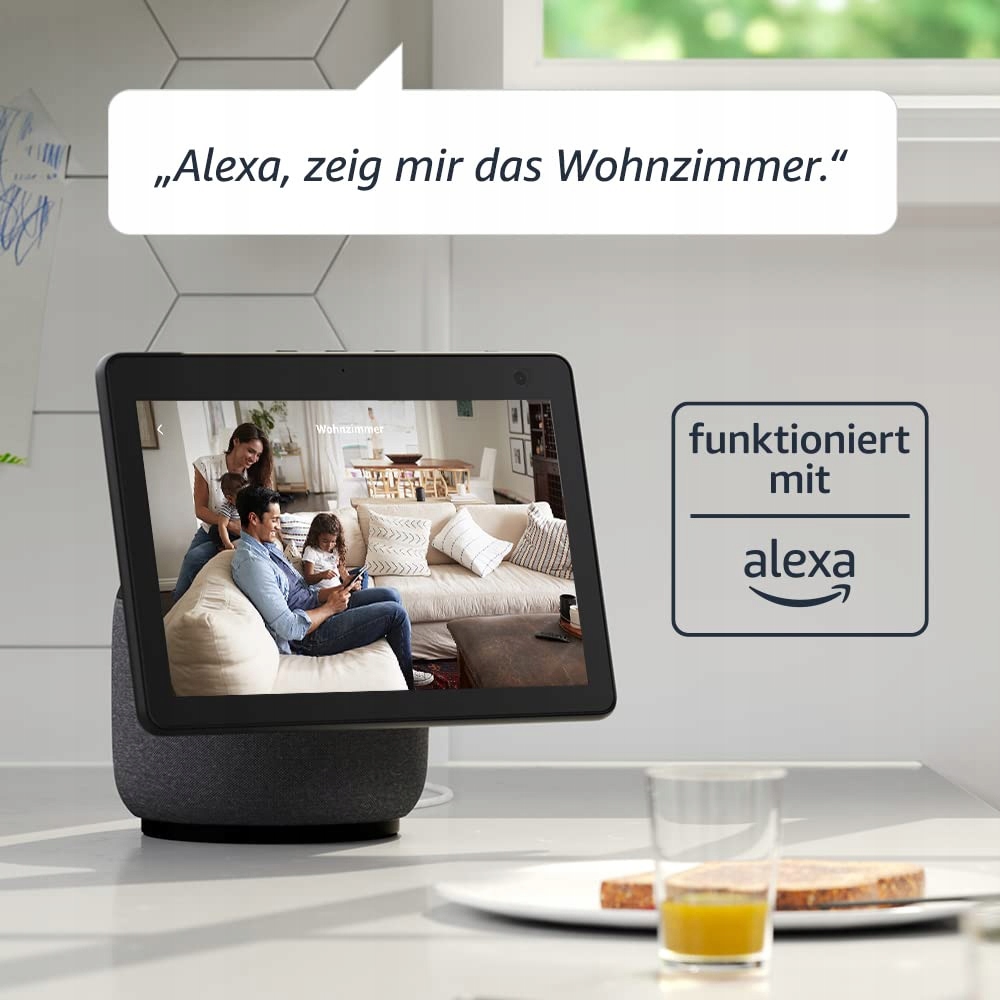 BLINK Mini Kamera Wewnętrzna Full HD 1080p Z Alexa Czarna 2 Sztuki — miniatura 4