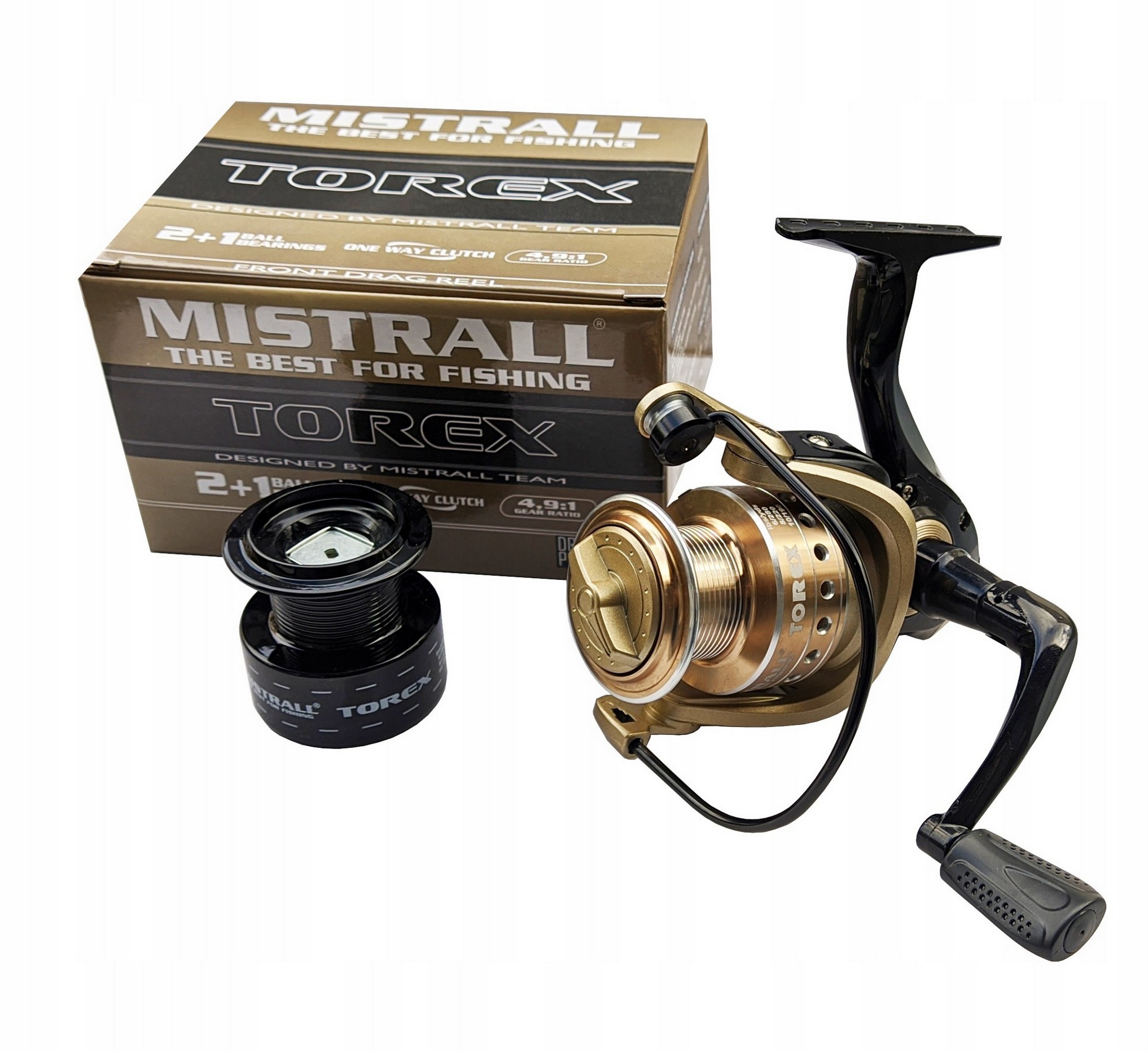 Kołowrotek Mistrall TOREX 4000 2+1 uniwersalny Marka Mistrall