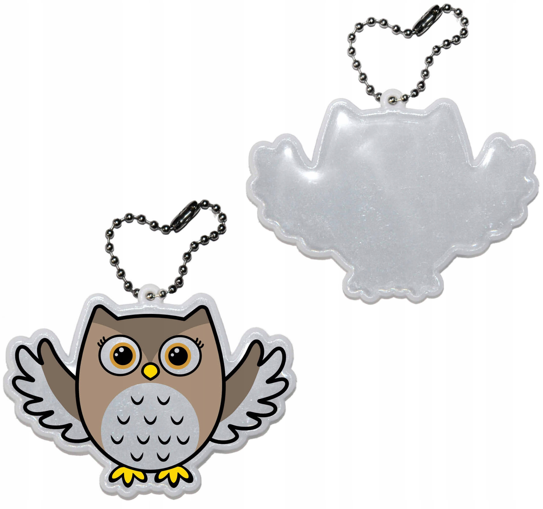 ODBLASKOWA ZAWIESZKA BRELOK SOWA ODBLASK SÓWKA Kolor wielokolorowy