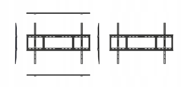 Uchwyt na telewizor Avtek 1EVU01_S , CTOUCH oraz Qomo