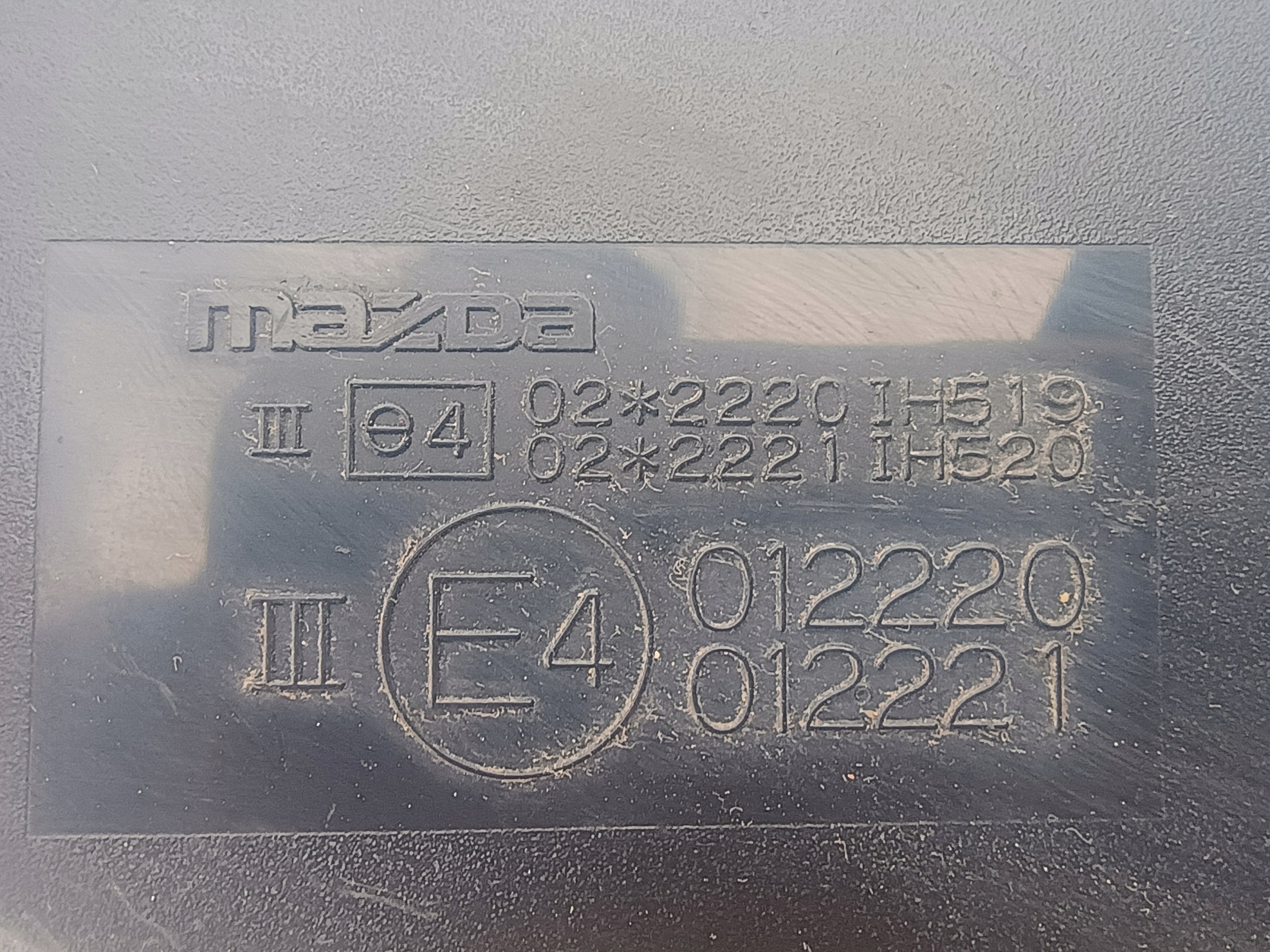 mirror left MAZDA 3 BK