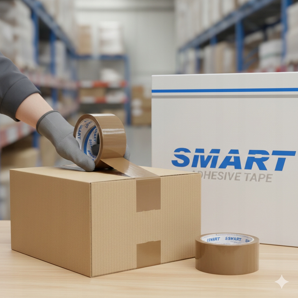 Zestaw 36x Taśma Pakowa Smart Solvent – Brązowa (havana)