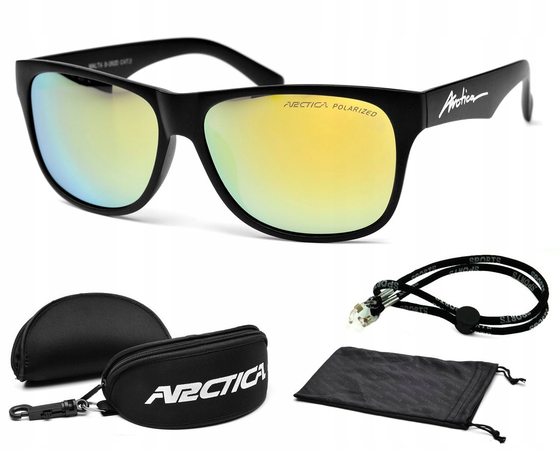 

Arctica Okulary S-262D Polaryzacyjne Nerdy Vintage