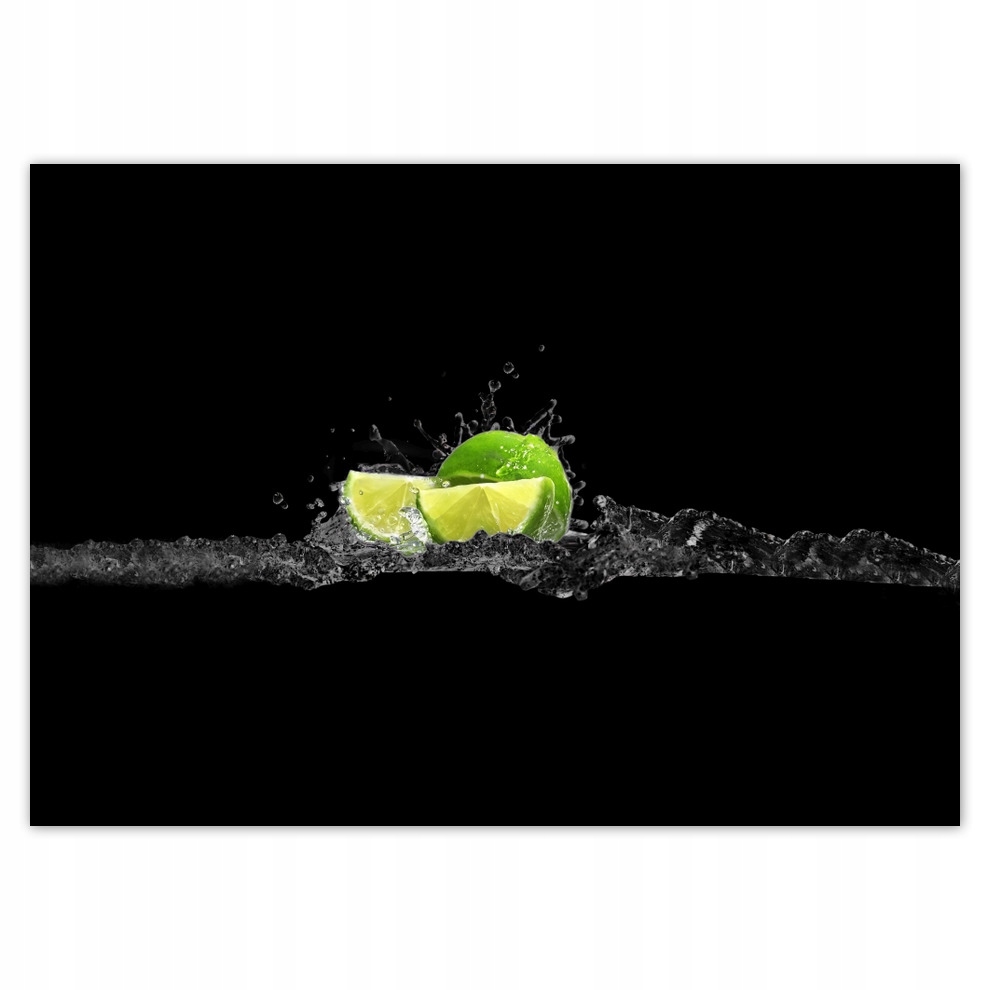 

Naklejki 70x50 Limonka w czerni