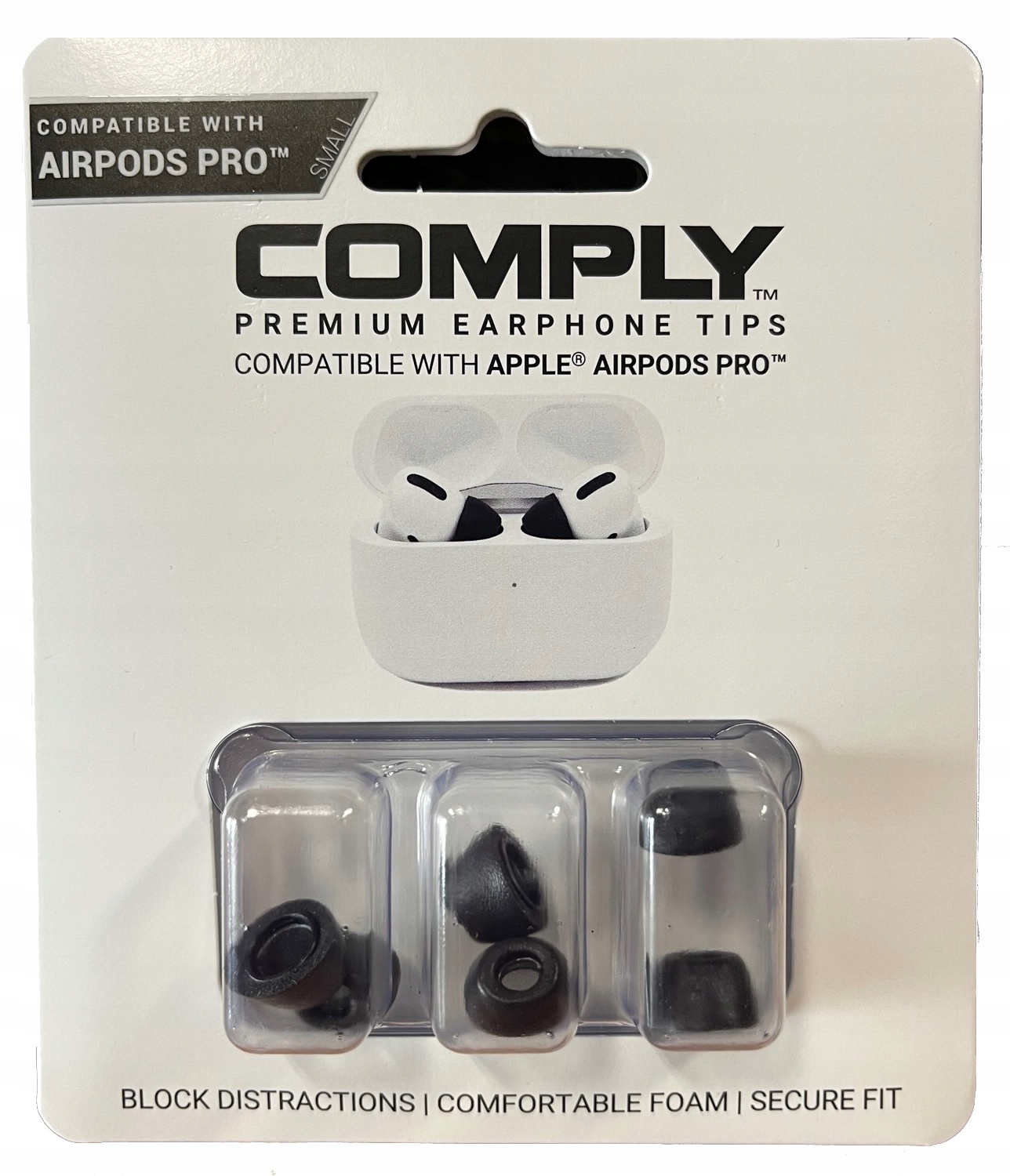 Pianki COMPLY kompatybilne z AirPods PRO, S 1 para EAN (GTIN) 655942440232