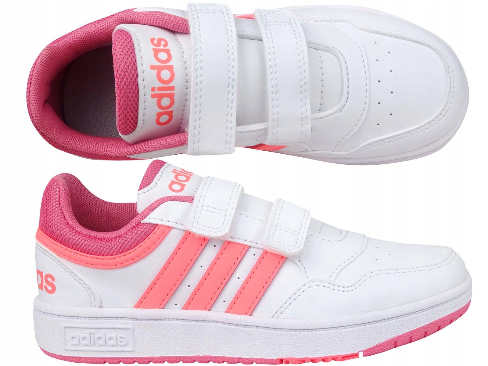 

Adidas Hoops GW0434 Buty Trampki Dziecięce Rzepy