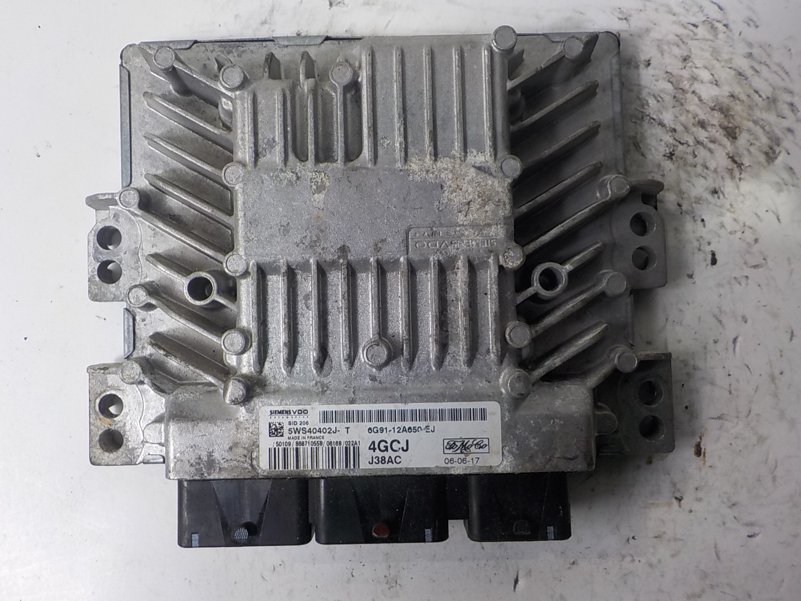 FORD S-MAX e computer Centralina 6G91-12A650-EJ 5WS40402J-T 4GCJ