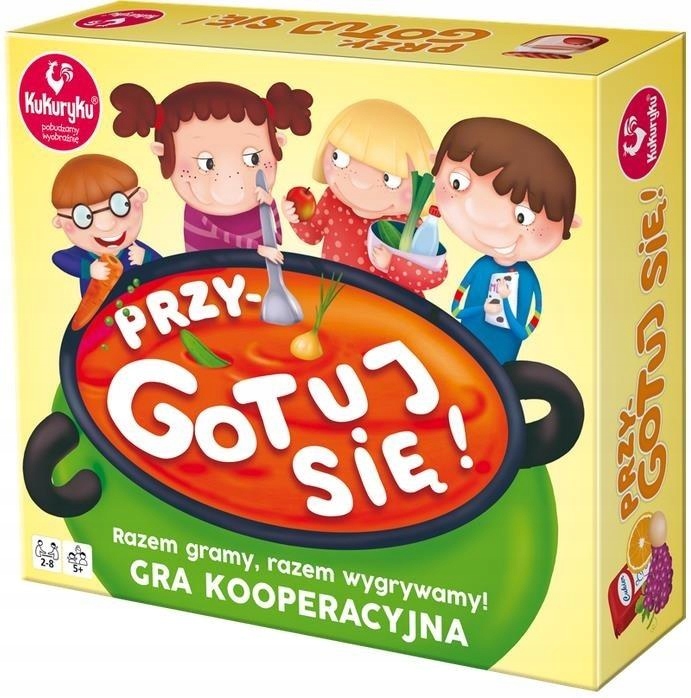 Gra Planszowa Przygotuj Się! Kukuryku