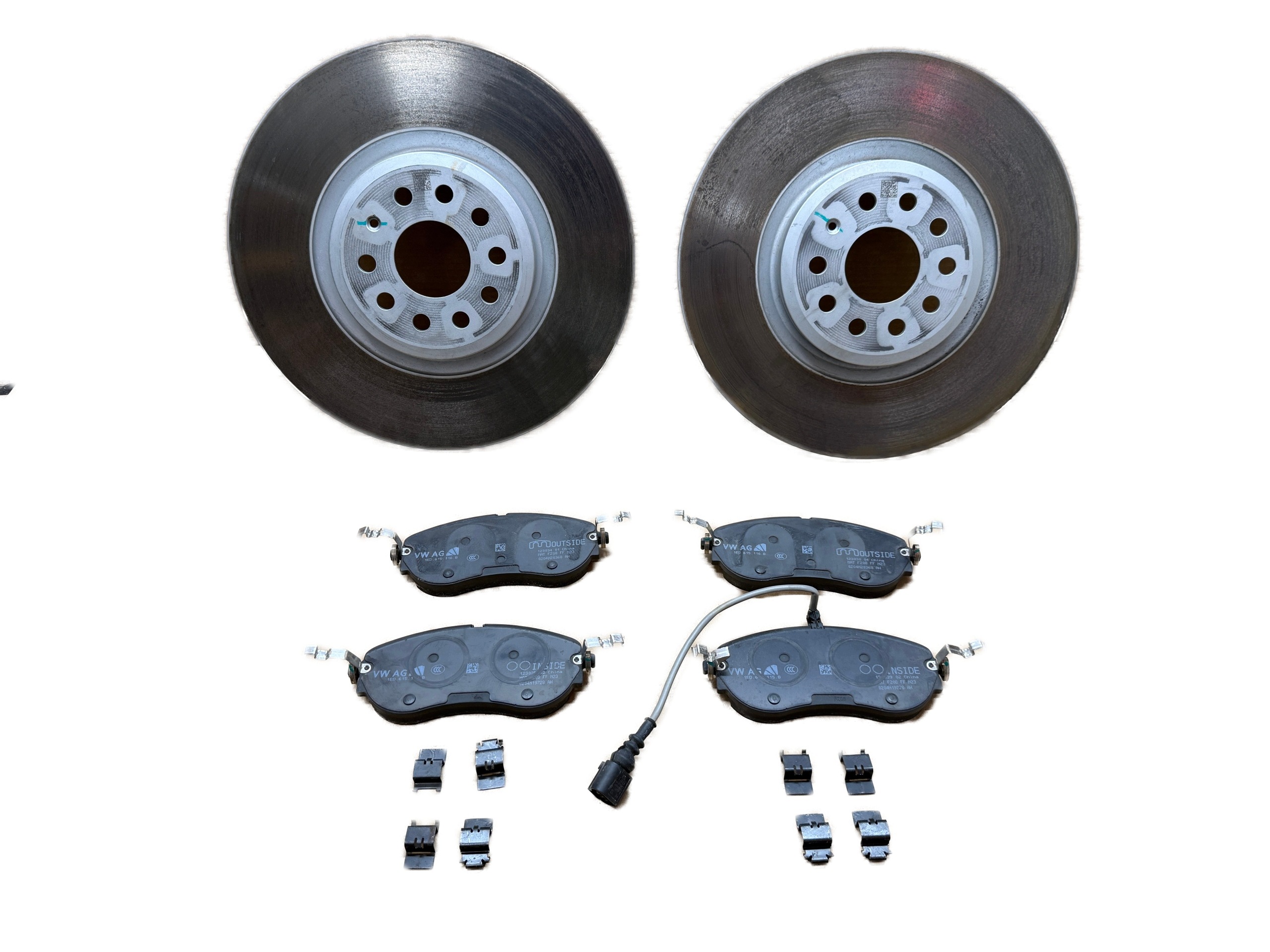 CUPRA TAVASCAN discs plates front 1ED615301A