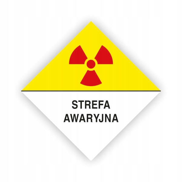 TABLICA BHP STREFA AWARYJNA