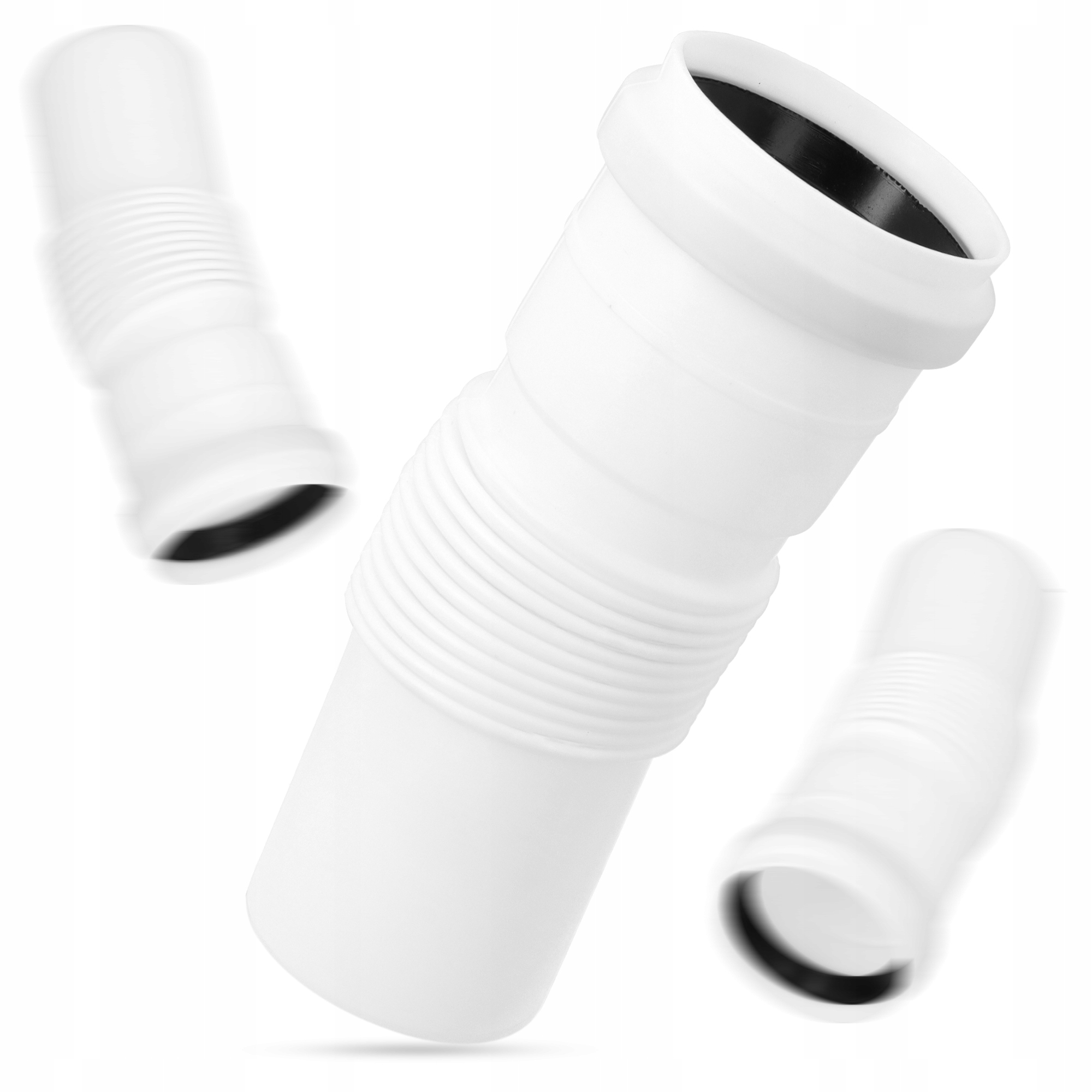 Kolano Kanalizacyjne 50 mm PCV REGULOWANE Rura ELASTYCZNA Króciec Złącze PP Marka Millto