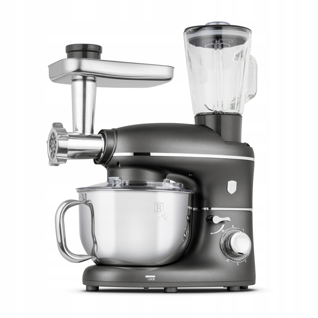 Multifunkční kuchyňský robot Antracit Collection BerlingerHaus BH-9533