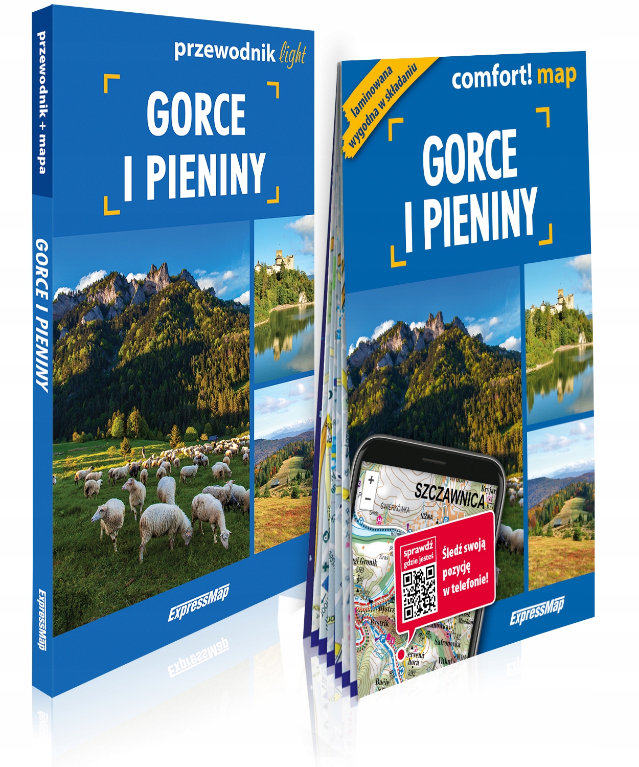 

Gorce i Pieniny light: przewodnik mapa