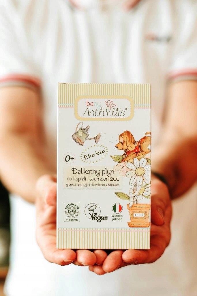 EKO PŁYN DO KĄPIELI I SZAMPON 400ml BABY ANTHYLLIS Przeznaczenie kąpiel
