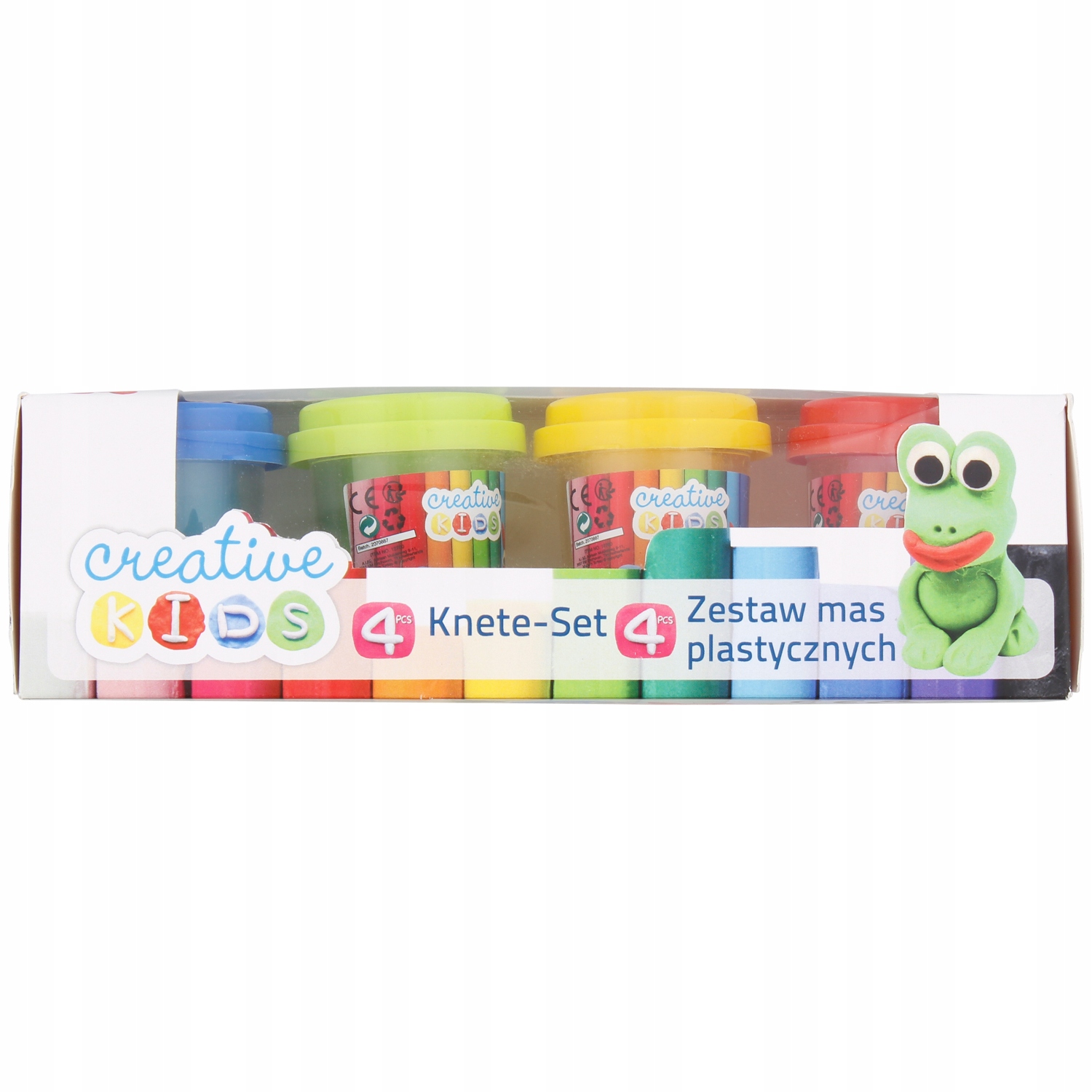 

Masa Plastyczna Creative Kids 4 szt ciastolina 000