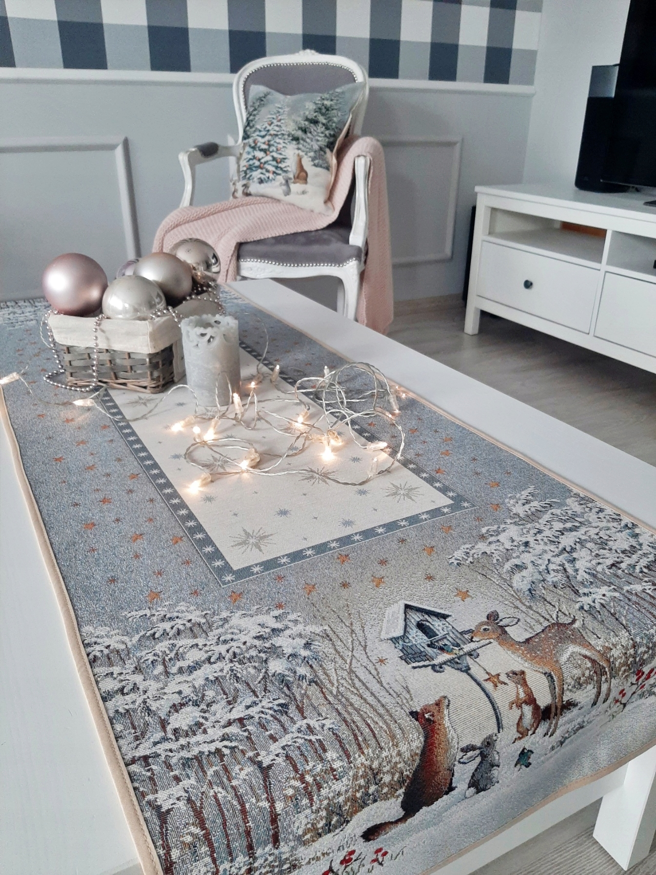 Běhoun 47x140 cm se zvířaty 854