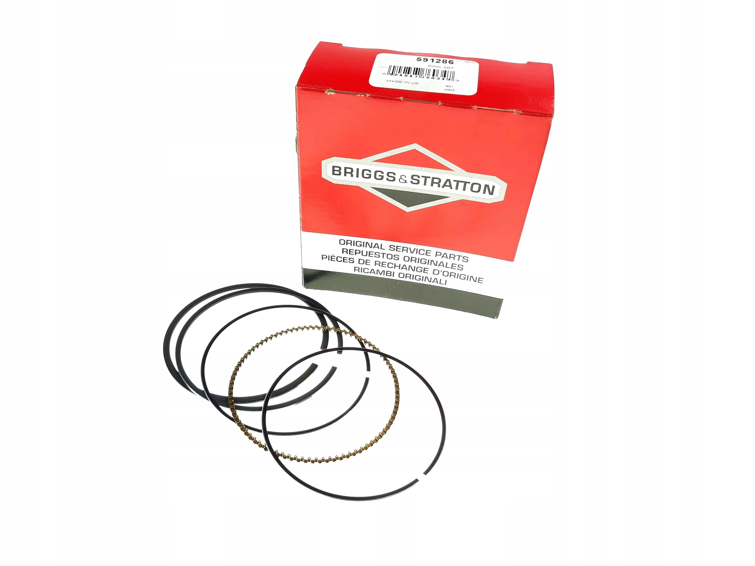 

Briggs Pierścienie Tłoka 591286 Oryginał 68,30 mm