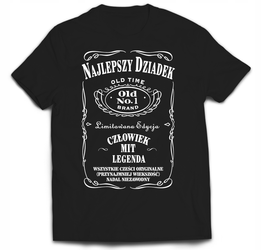 

Tshirt prezent dla dziadka dziadek mit legenda 4XL