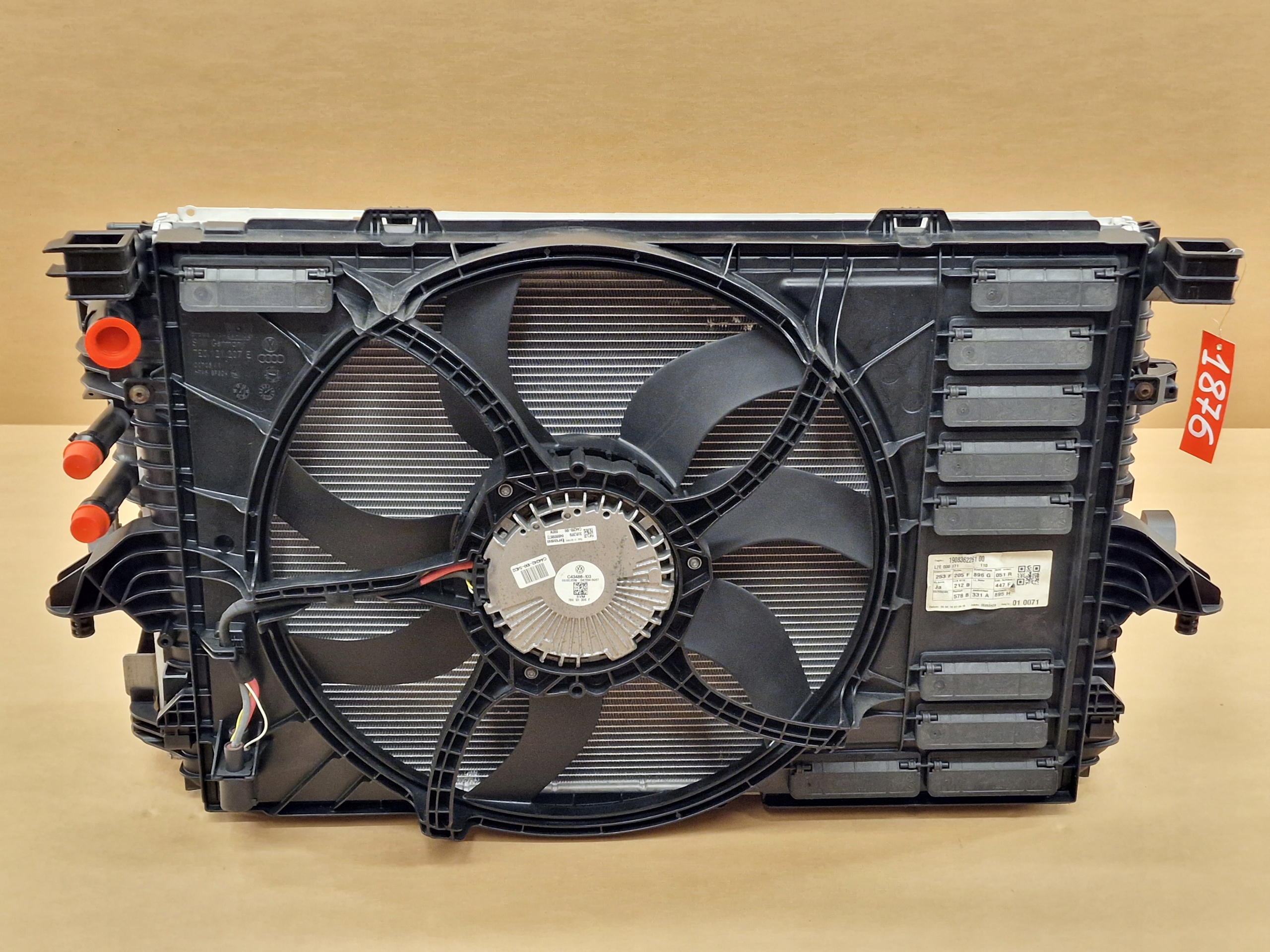 KOMPLET CHŁODNIC WENTYLATOR VW TRANSPORTER T6 7E 2015-2020