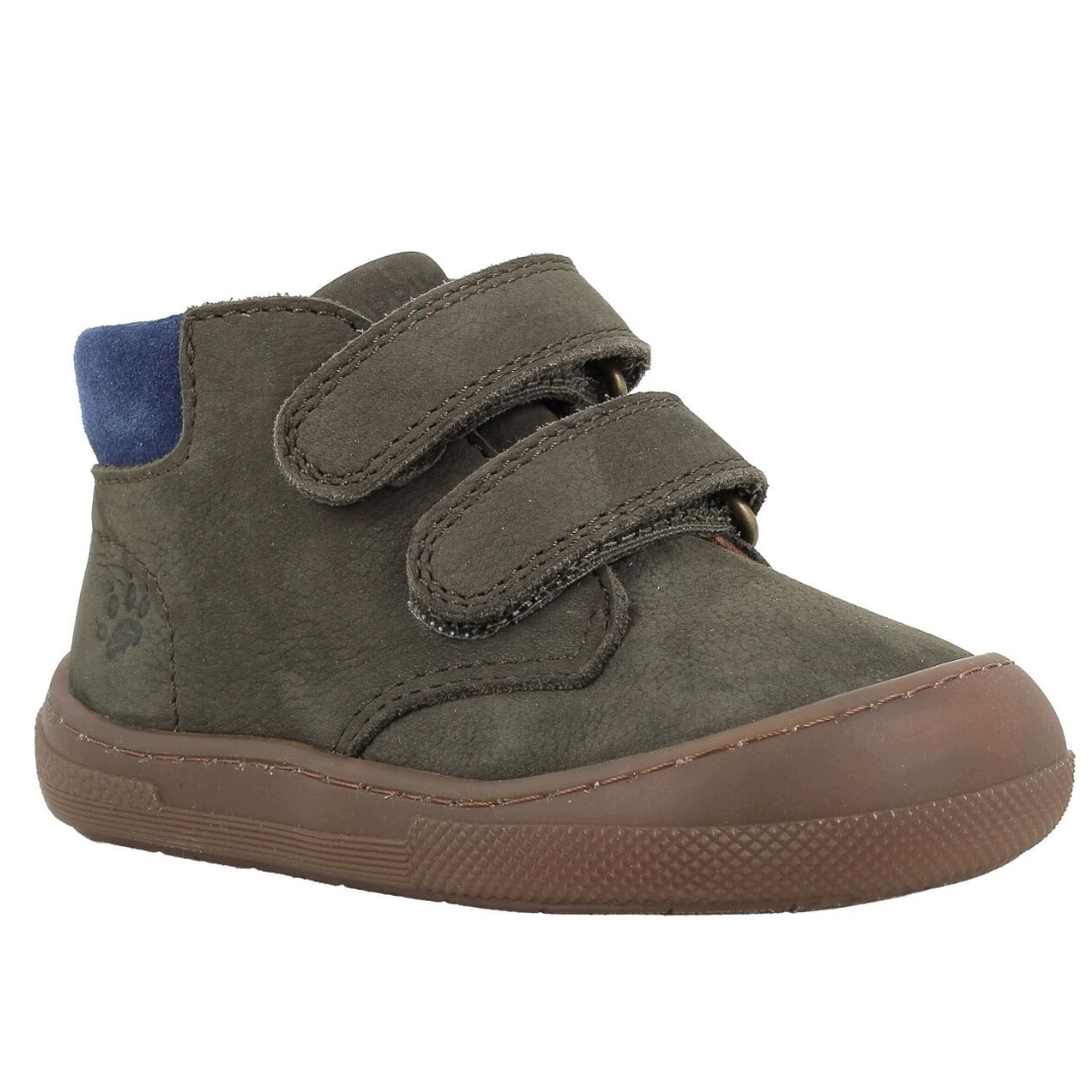 Primigi 2411066 Miękkie Buty Trzewiki Barefoot Skórzane Jesienne Khaki 20
