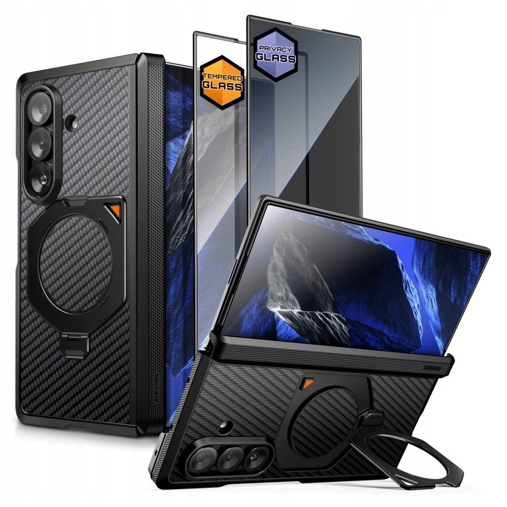 Puzdro Supcase Ub Aero MagSafe 2-Set pre Samsung Galaxy Z Fold 8 Ultra čierne