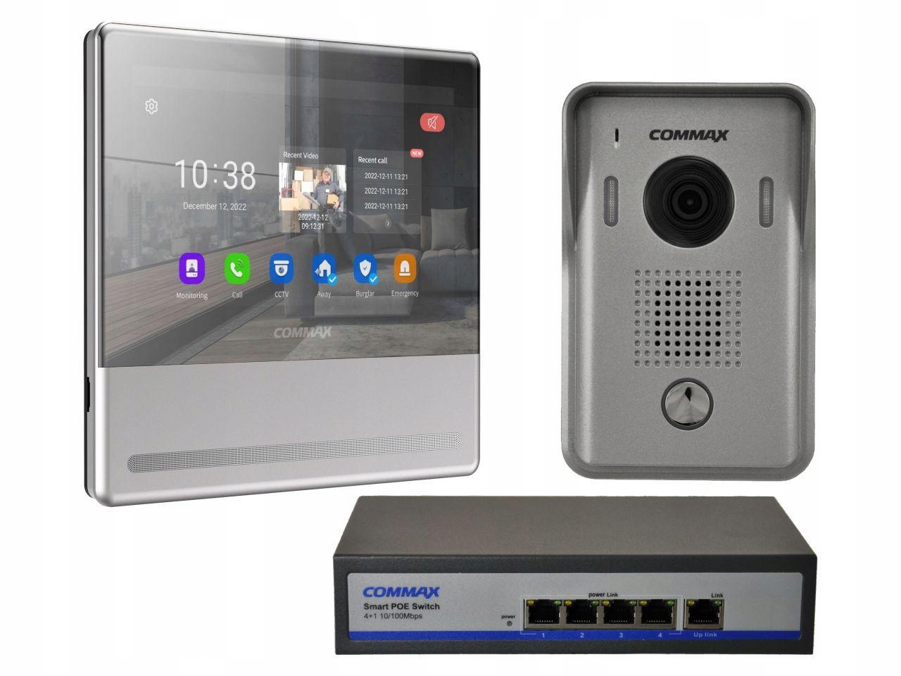 Videovrátnik Ip sada CIP-70QPT Neo Silver Set 1