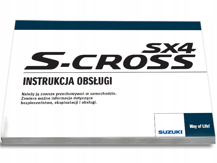 Suzuki SX4 S-Cross 2013-2016 Radio Instrukcja Obsługi Polski