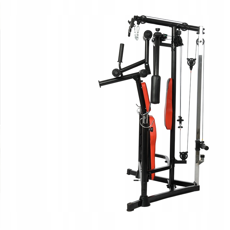 Zestaw do ćwiczeń ATLAS z wyciągiem motylki + ławeczka z modlitewnikiem HMS Elementy zestawu ławka prosta inne