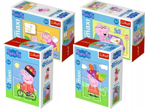 

Puzzle Minimaxi Świnka Peppa 20 elem Puzelek.pl