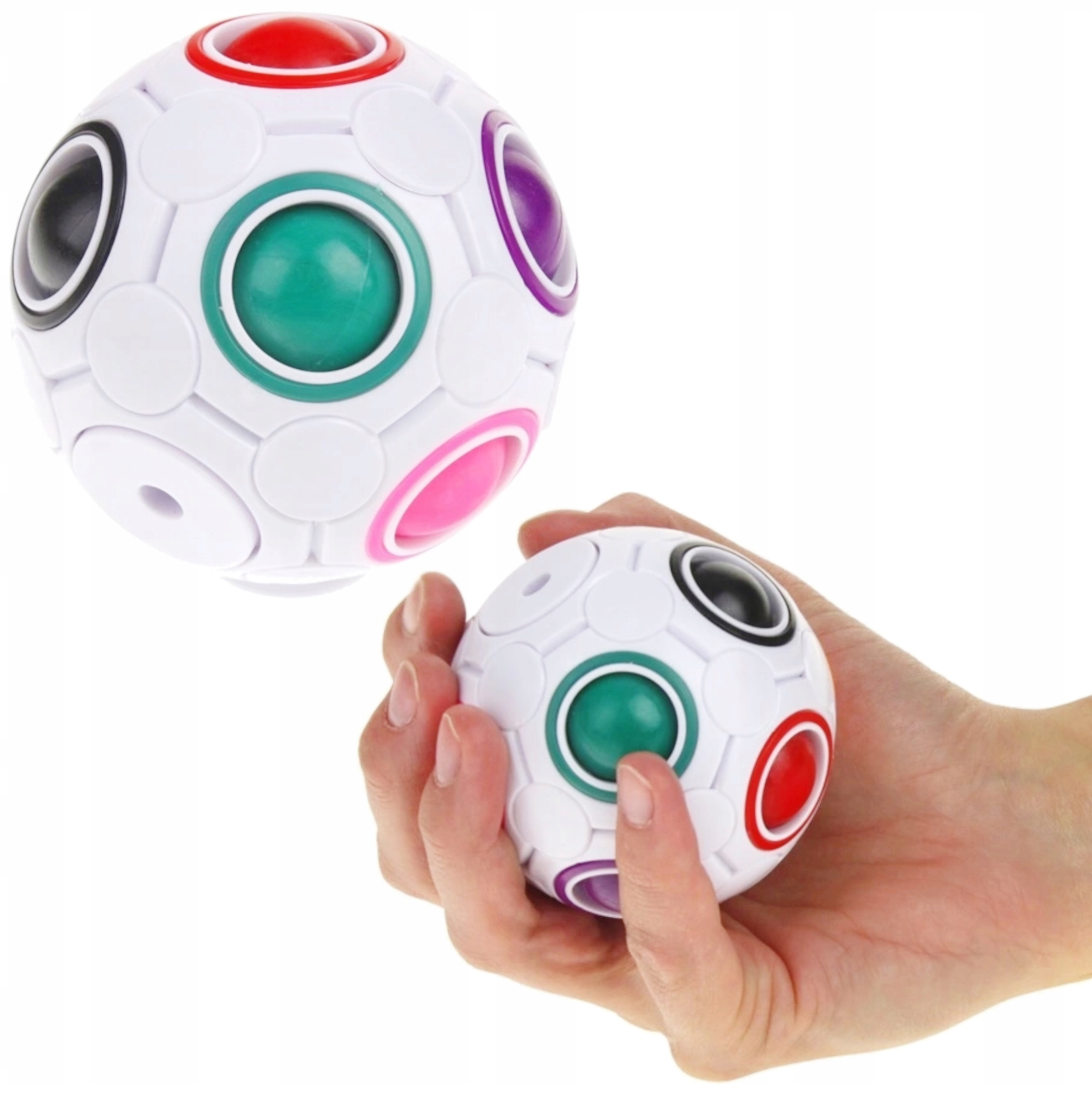 

Piłka Sensoryczna Antystresowa Logiczna Fidget