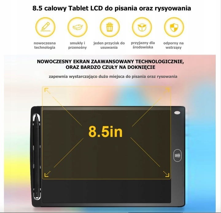 TABLET GRAFICZNY do rysowania ZNIKOPIS tablica XXL Marka inna