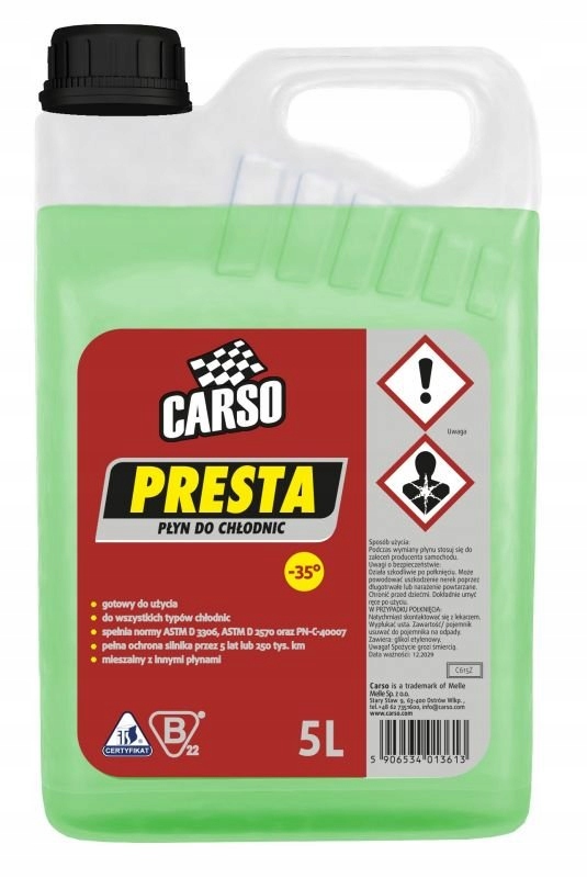 

K2 Carso Presta Płyn do Chłodnic 5L