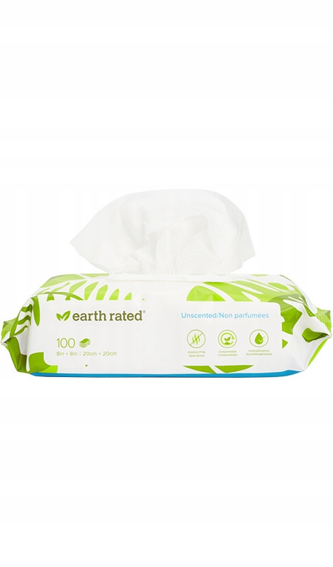 

Earth Rated Chusteczki bezzapachowe 100szt dla psa