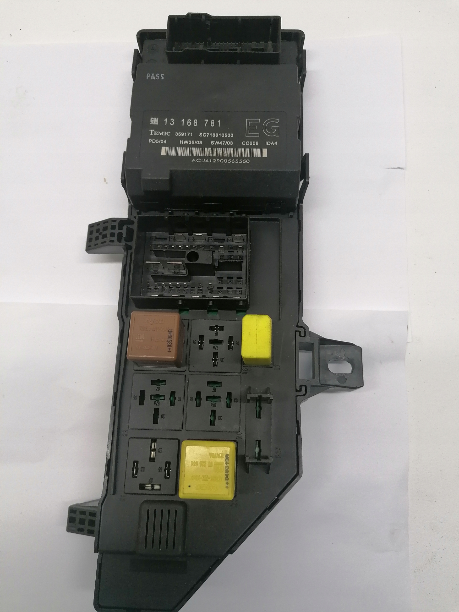 comfort control unit BSI VECTRA C 1.9 CDTI SC718810500