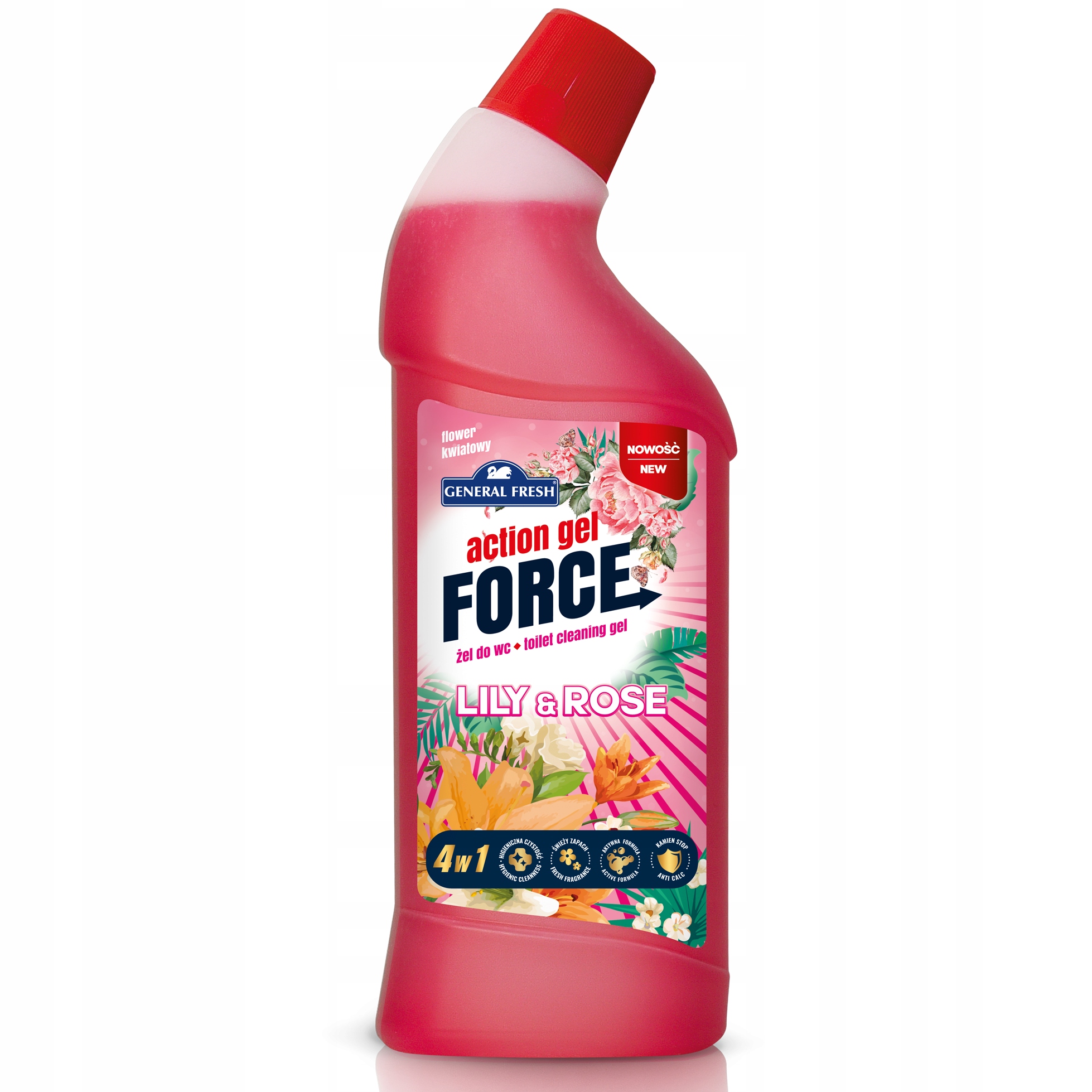 7X Generla Fresh Action Gel Force Gel gel na Wc 1L