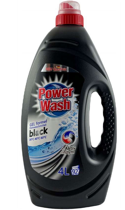

Żel do prania Power Wash czarny 4l