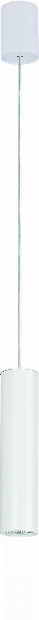 Závěsná lampa bodová bílá tuba 25 cm nad stůl ostrov Eye Nowodvorski