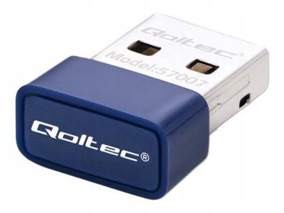 Qoltec Wireless Mini Bluetooth Usb WiFi Adapter