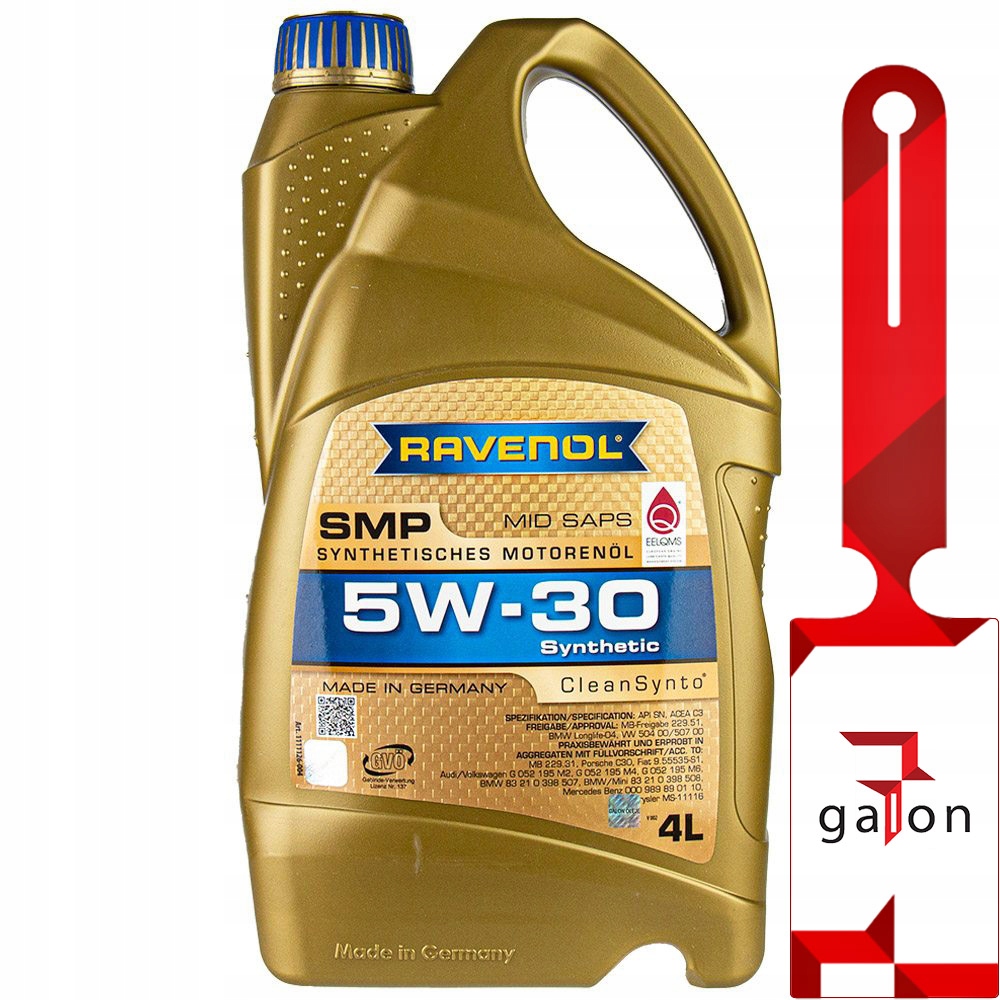 

Ravenol Smp 5W30 CleanSynto 4L olej silnikowy