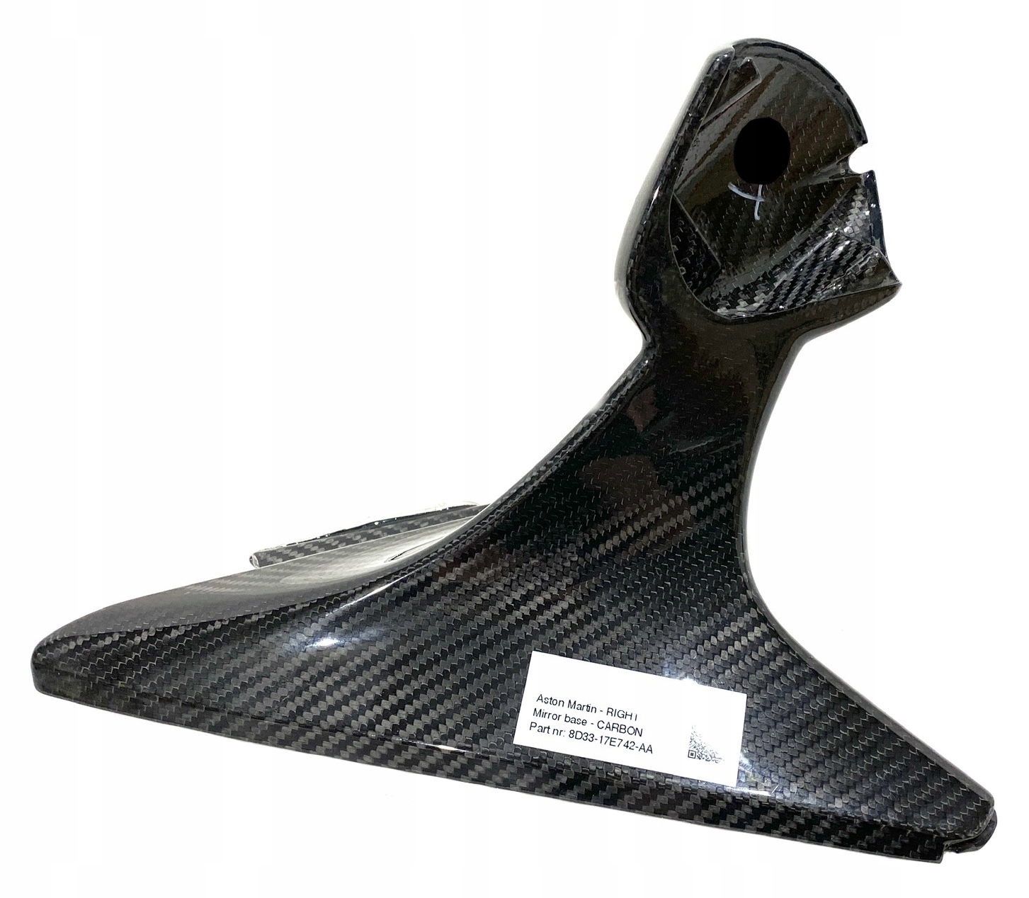 ASTON MARTIN prawa podstawa lusterka CARBON