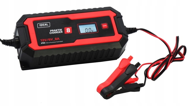 Invertorový Usmerňovač Ideal Charger 8 LCD 6V 12V