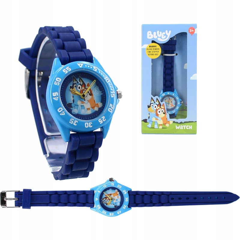 VADOBAG ZEGAREK NA RĘKĘ PRZEDSZKOLNY SZKOLNY DZIECIĘCY PIESEK BLUEY I BINGO