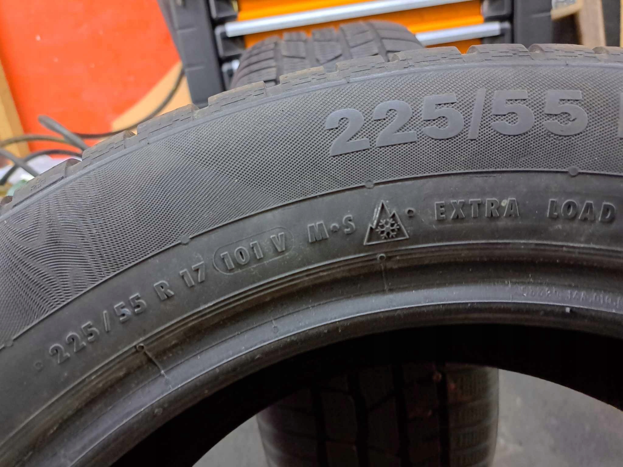 225/55R17 101V Continental ContiWinterContact TS830P CENA ZA PARĘ Średnica 17