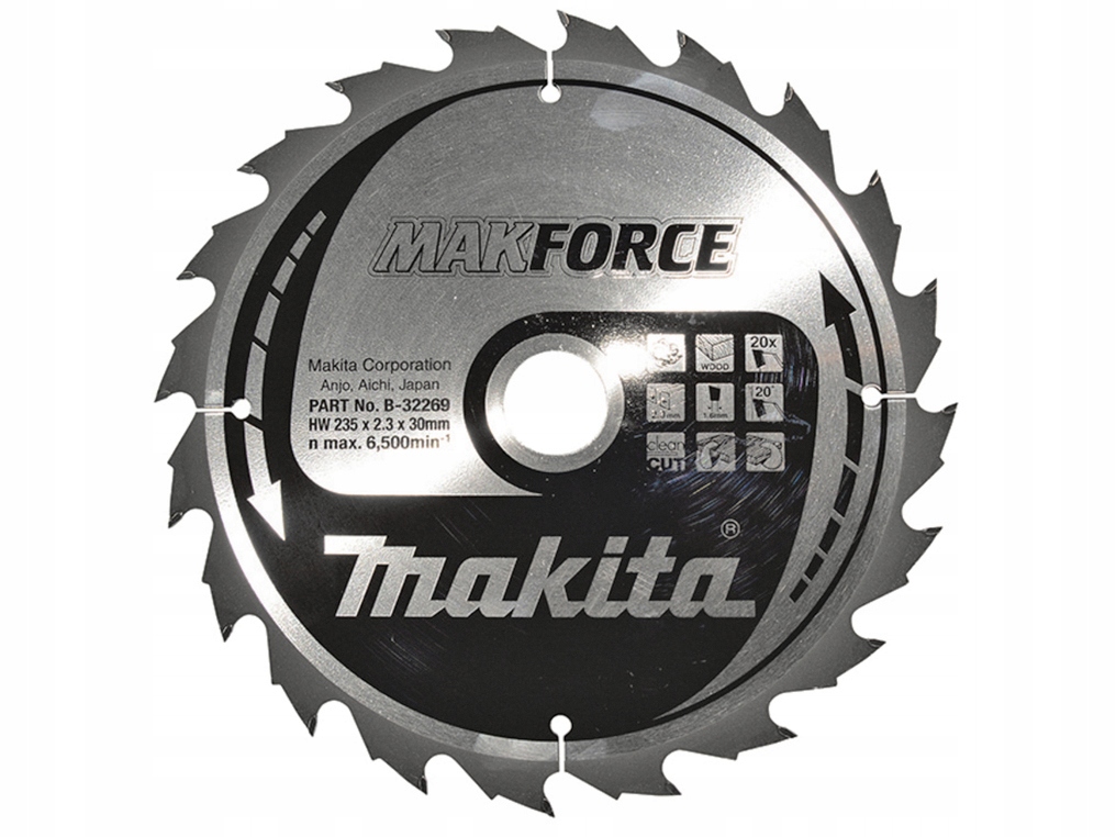 Řezací Kotouč Makforce 235x30mm 20Z Makita B-32269