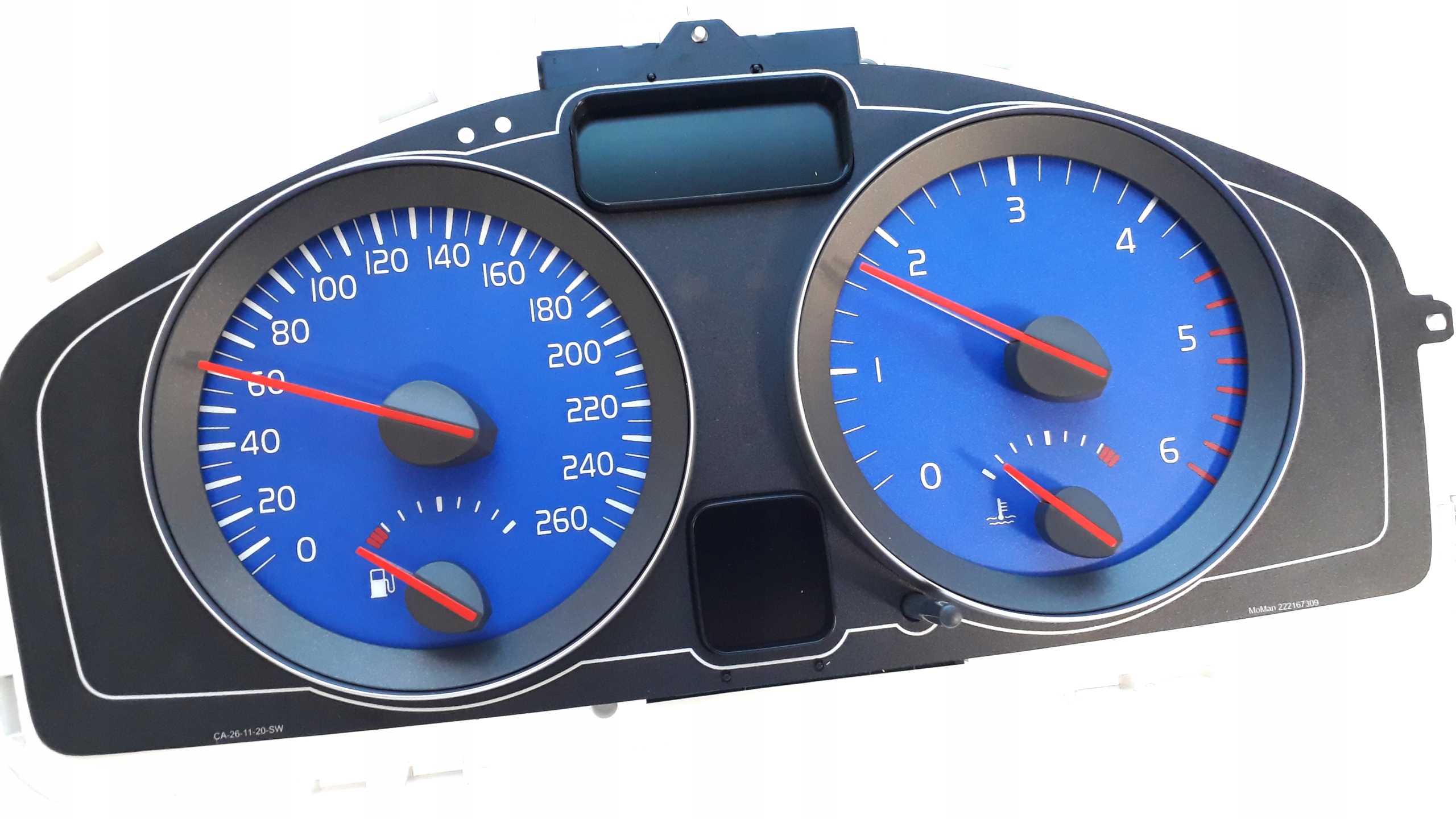 Volvo C30 S40 V50 C70 tarcze licznika R Design EAN 0089688084861