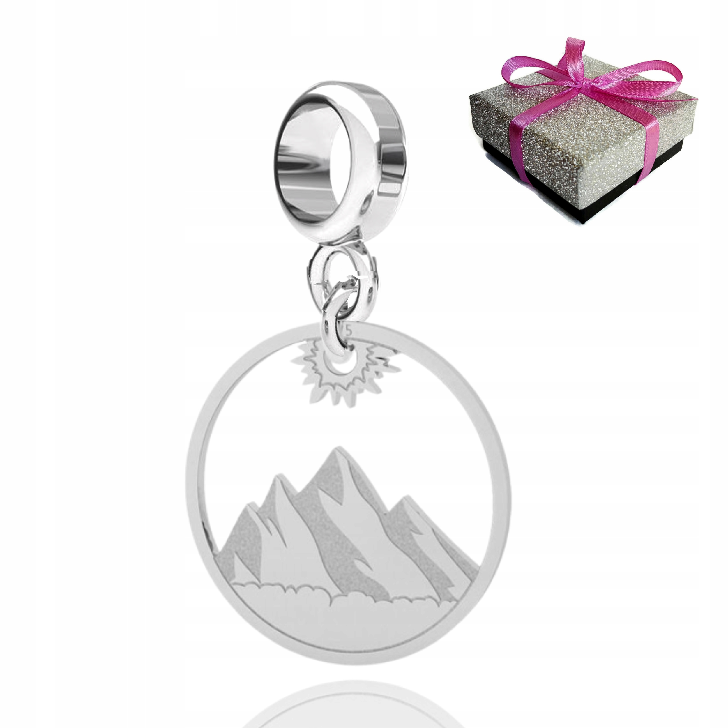 

Zawieszka Charms Góry z Górami Srebro 925