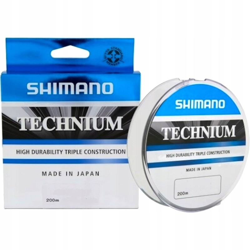 Żyłka Tonąca Shimano Technium 0.185mm 3.20kg 200m Na Spławik Spinnig Feeder