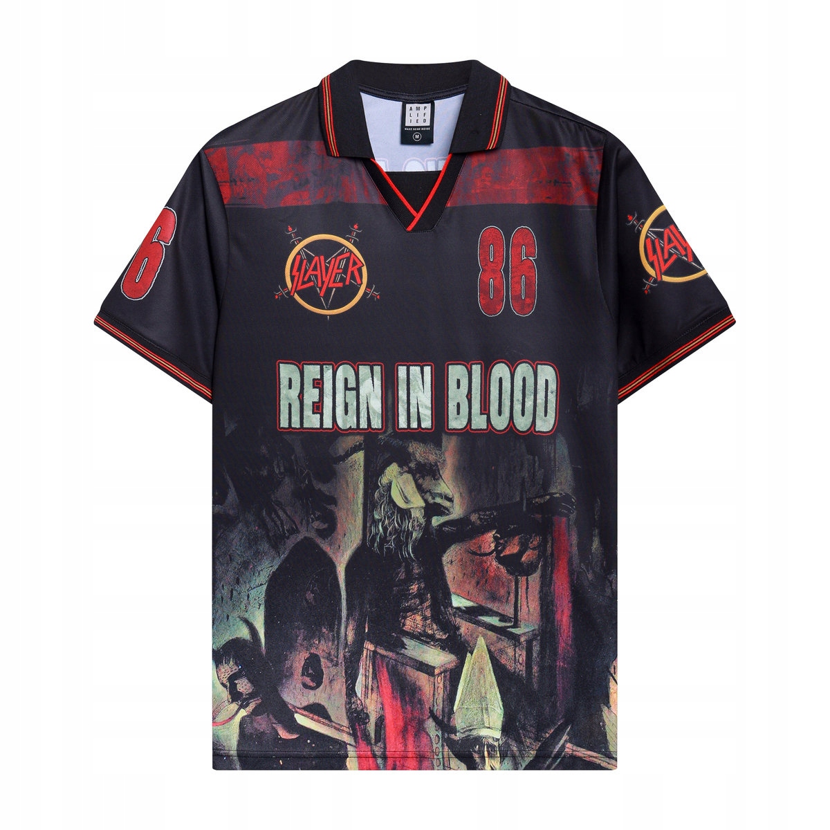 Tričko Amplified Rock Fc Slayer Reign In Blood Licence r.XXL