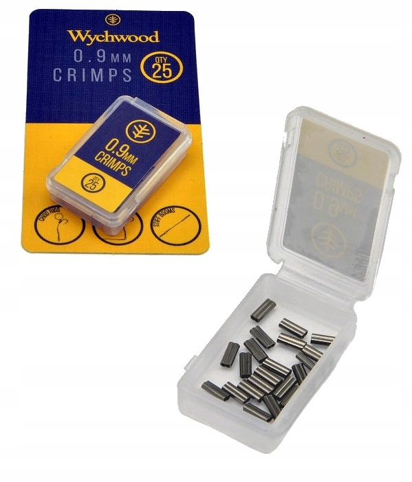 Tuleje tulejki zaciskowe Wychwood Crimps 0,9mm