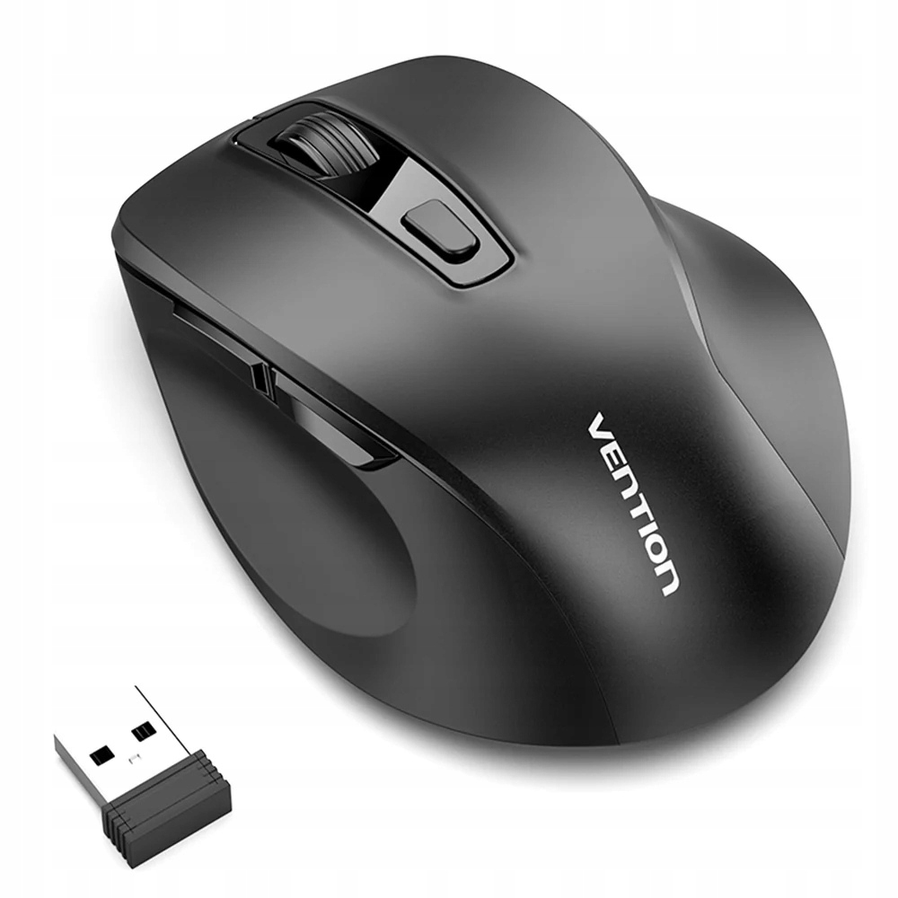Vention Mysz Bezprzewodowa Dual Mode 2.4GHz Bluetooth 5.1 Komputerowa Usb